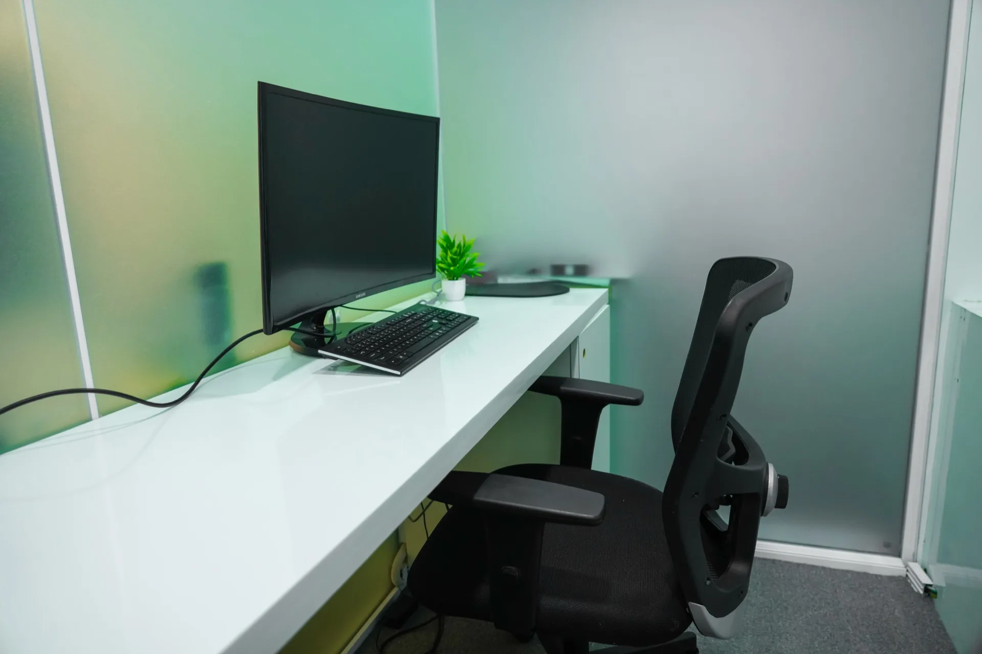 Professional office space representing a compliant, verifiable virtual office address